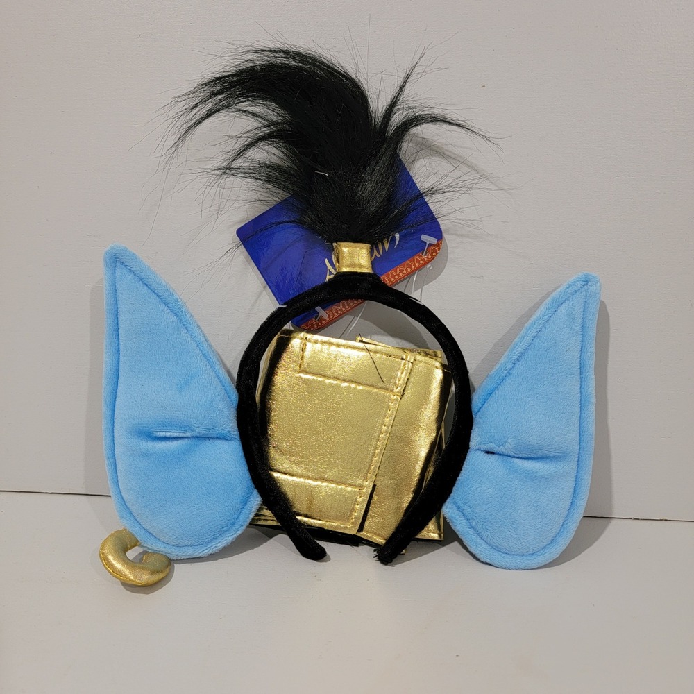 Disney Aladdin Genie Headband and Cuffs Costume Set Elope 400039 New